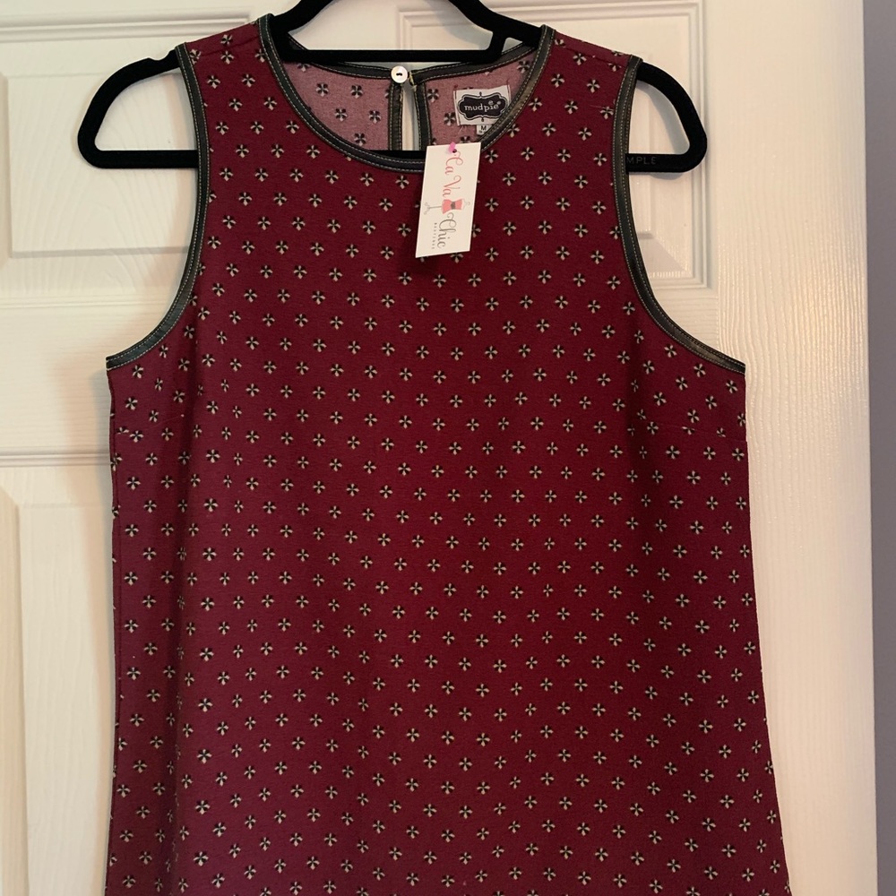 Mudpie Maroon Tank